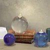 Tealight świeczki posiadacze żywicy formy świecznik epoksydowy formy do DIY biżuteria ślubne centralne dekoracje stołowe stołowe wystrój