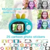 Beiens Appareil photo numérique pour enfants Jouets 8 mégapixels Enfants Cadeau d'anniversaire Toddler Jouet éducatif avec carte SD pour enfants de 3 à 10 ans LJ201105