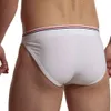 JOCKMAIL Biancheria Intima Sexy Slip Uomo Cotone Bikini Mutandine Gay Uomo Sexi Cinghie Jock Trasparenti Slip Bianco Nero