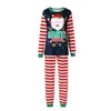 2020 Family Matching Christmas Pajamas Set Father Women Kids Baby Sleepwear Nightwear Xmas Santa Claus Print Pjs Clothes Set LJ2012793194