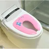 Baby Travel Folding Potty Seat Toddler Portable Toalett Toalett Sitt Barn Urinal Kudde Barn Pot Chair Pad / Matta LJ201110