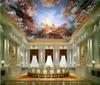 Paradise Classical Plafond Huile Peinture Papier peint moderne pour le salon Plafonds 3D