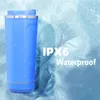 19oz sem fio música tumbler à prova d 'água 304 suportes de garrafa de água de aço inoxidável porta-voz bluetooth portátil