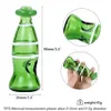Glas-Rauchbong, Dab-Wasser-Handpfeife, Cola-Form, leicht zu transportierende Wasserpfeife
