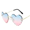 Fashion Heart Shaped Sunglasses Women Brand Designer Sunglasses Men's UV400 Luxury Adult 2020