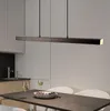 Droplight LED lineaire kroonluchter voor eetkamer Restaurantverlichting armaturen plafond opknoping lichten led kroonluchter