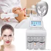 Portable 7in1 Microdermabrasion Facial treatment H2o2 Hydra aqua water skin peel dermabrasion Pdt LED Mask RF Ultrasonic BIO Wrinkle Removal Beauty Machine