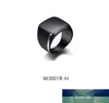 Silver Antique Black Smooth Design Men or Women Ring Fashion Finger Ring Jewelry WJ001R