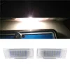 New For BMW F10 F20 F30 1 Pair White LED Auto Number License Plate Light Luggage Trunk Exterior Tail Lamp Replacement Accessories car