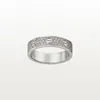Pierścienie miłosne pierścień klasyczny luksusowy projektant dla kobiet mody diamenty złote pierścienie tytan stal stalowy złoto rzemiosło nigdy nie zanikają, nie alergiczny sklep/21547556
