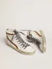 Italien Deluxe Mid star Sneakers High-top stil Dam Fritidsskor Pop slide Trainers Paljett Klassisk Vit Do-old Dirty Men sko
