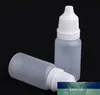 10ml Empty Plastic Dropper Bottles Container Vials, Suit for Solvents, Light oils, Paint, Essence, Eye Drops, Saline