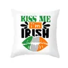 St. Patrick's Day Kussenhoezen 18 * 18 inch Clover Kussenhoezen Ierse Festival Day Home Throw Kussensloop voor Couch