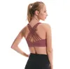 Canotta Canotte Yogaworld Intimo da donna Intimo per esercizi di yoga Corsa all'aperto Resistente agli urti Reggiseno elastico ad asciugatura rapida Sport fitness