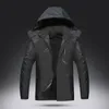 Outdoor Sports Hoodie Jacket Contrast Mens Women Heated Outdoor Parka Coat Heating Hooded Jackets Warm Winter Thermal Jacket 201128