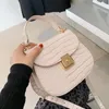 ショルダーバッグワニパターントート2021ファッション高品質PUレザー女性デザイナーハンドバッグロックメッセンジャーバッグ