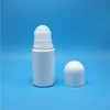 50ml Empty Ball Body Lotion Antiperspirants Underarm Deodorant Roll on Bottles Fragrance Smooth Dry Perfumes Containers 50pcspls order