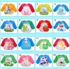 赤ちゃん幼児漫画オーバーオール防水長袖ビブ子供の子供たちの子供たちの餌のエプロン食べる衣服の肉布18スタイル