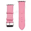 Designer Watch Pasek dla Apple Watchbands 41mm 42mm 38mm 40mm 44mm 45mm Watchband Iwatch 1 2 3 4 5 6 Zespoły Skórzany Pasek Bransoletka Moda