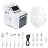 7 in 1 bio rf hammer hydro microdermabrasion water dermabrasion spa facial skin pore cleaning machine