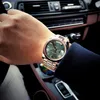 高品質メンズウォッチトップブランド豪華な男性腕時計ゴールドステンレススチール防水時計男性時計レオリージーフェスティナマスコリノLJ201119