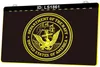 LS1861 US Navy Eagle Bar Emblema 3D gravura LED sinal de luz atacado