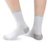 Män avslappnade bomullsstrumpor 3 färger sport sock för basket jogging gåva för kärlek pojkvän hög kvalitet259r