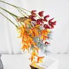 Bamboo leaf simulation flower 3-prong windmill wedding hall decoration flower arrangement hotel soft decoration pastoral wedding