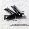 30G إفراغ البلاستيك الأسود الضغط زجاجة 30ML مستحضرات التجميل كريم العين لينة أنبوب اليد غسول مرهم حاويات شحن مجاني