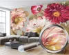 3D-Tapete für Wände, luxuriöse schöne Blumen-3D-Tapete, erstklassige stimmungsvolle Innendekorationstapete