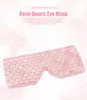 Högkvalitativ produkt Rose Quartz Jade Eye Mask Skin Care Natural Cooling 100 Sleeping Mask9187383