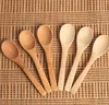 Bamboo Jam Spoon Baby Honey Spoon Coffee Spoon New Exquisite Kitchen Condiment Tool From 500 Can Free Customize Logo 12.8 * 3cm