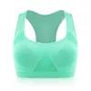 Kvinnor Kvinnor Torka Snabb Push Up Naturlig Färg Sport Bra Tank Toppar Yoga Skjorta med Padding För Löpning Fitness Gym Bras T200601