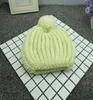 Lytwtw's Winter Tuch Kinder Herbst Candy Farbe Gestrickte Häkeln Baby Hut Mädchen Jungen Wolle Kappe Kinder Beanie Säuglings Kleinkinder H JllWKI