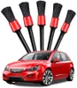 5 pièces voiture détaillant brosse Auto nettoyage nettoyage de voiture détaillant ensemble tableau de bord sortie d'air propre brosse outils lavage de voiture accessoires WXY096