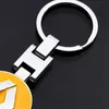 Мода металлические автомобильные клавиатуры Keyring Key Chain Keyrings держатель клавиши Customed Auto Emblem