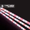 2pcs DC12V 0.5m 5730 IP68 Waterproof Grow Light Led bar rigid strip Red Blue 5:1,4:2 for Aquarium green house Hydroponic plant Y200922