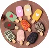 Simulazione Hokkaido bastoncini di gelato accessori in resina Decorazione della conchiglia del telefono cellulare in pasta per frigorifero fai-da-te