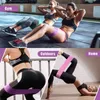 Bandas de resistência ioga definida para pernas bubooty 3 níveis elástica non slip esportes exercícios de fitness exercício Mulheres/homens Hip1