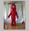 2019 İndirim fabrika satış kahverengi moda kırmızı canavar maskot kostüm özel yapılmış maskot süslü elbise kostüm hayvan
