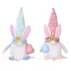 Partia Wielkanocna Favors Handmade Bunny Gnomy z lekkimi lalkami bez twarzy Prezenty Wielkanocne dla dzieci kobiet mężczyzn