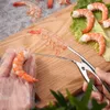 304 스테인레스 스틸 껍질 새우 주방 도구 Crayfish 쉘 가져 오기 새우 분리 장치 해산물 방울 배송