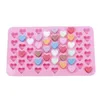 Silicone Ice Tray Mold Heart Love Cake Jelly Chocolate Baking Mould For Oven Microwave Case Bakeware Maker Mold Kitchen Accessories KKD4035