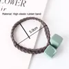 5st/set Frosted Square Heart Hair Rubber Bands for Women Girls Hair Accessories Candy Color Ties Ponytail Holder Pannband