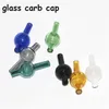Tappi in carburo di bolle di vetro per fumatori Tappo spesso OD 25mm per XL Flat Top Quartz Bangers Nails Thermal Banger