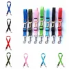 Pet Seat Safety Belt Dog Adjustable Car Vehicle Safety Belts Dog Seatbelt Chain Haulage Cable Outdoor Travel Dog Collars Leashes LSK1957