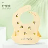 Ins baby Waterproof silicone bibs baby eating Food bib children Health Safty Brup Clothes rice bag not washed