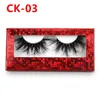 Glitter Laser Eyelash Paper Packing Box Eyelashes Packaging Case with Window T2I53385