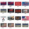 Livraison rapide! Noël 3x5 Trump Flag 13 Styles Trump 2020 Keep America Great MAGA Flag Élection présidentielle américaine Trump Flags