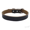 Edelstahlkragen Kowide Halskette Verstellbare Lederhundkragen Haustier Outdoor Supplies Accessoires 9 Farben 4 Größe BH4286 WXM